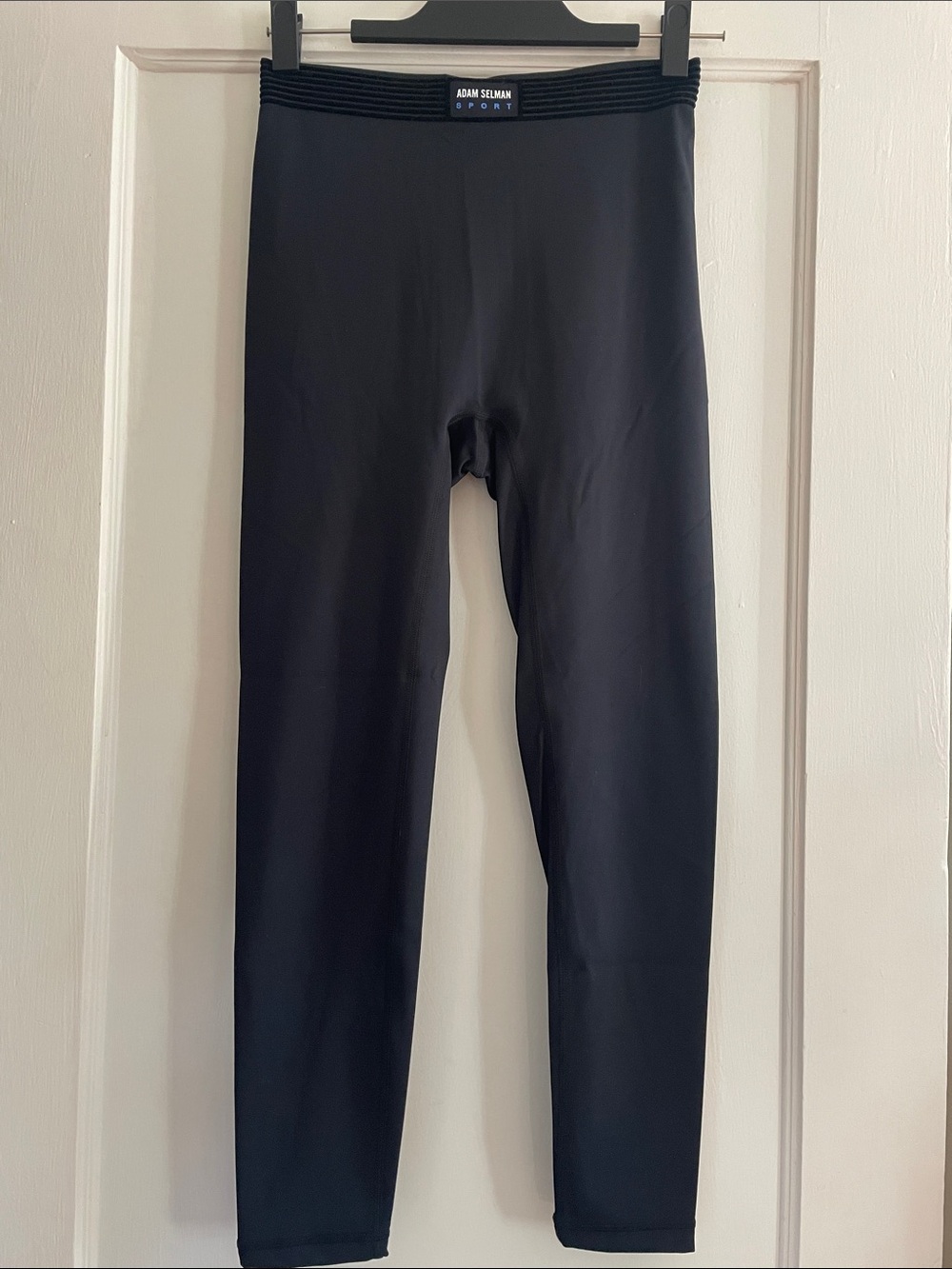 Adam Selman Sport Black Skinny Performance Leggings med